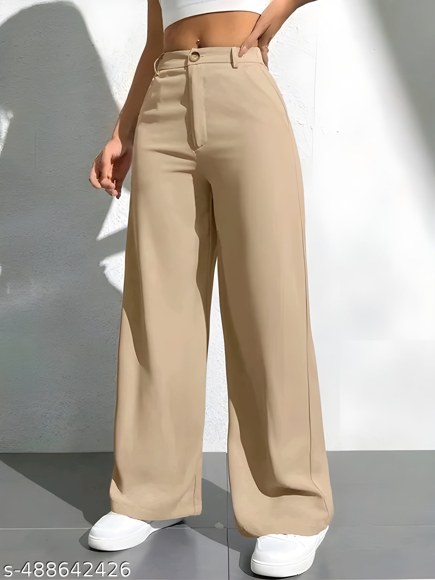 Classic Elegant Women Women Trousers