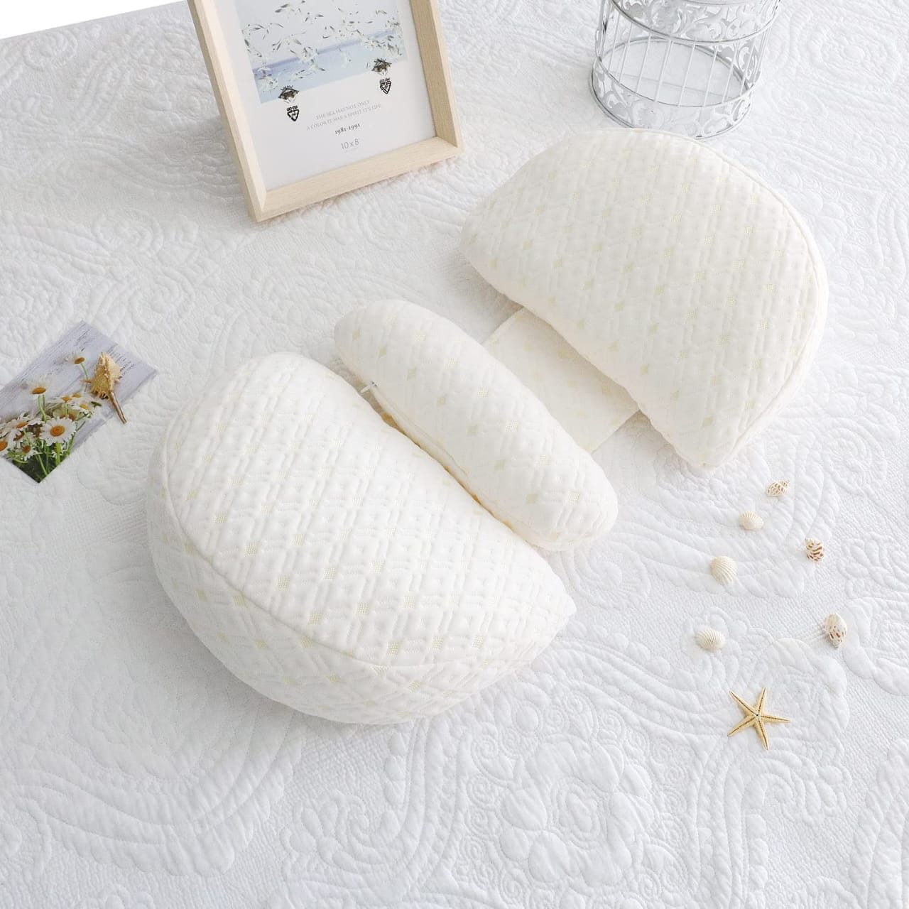 Ultra soft removeable cover pregnancy pillow