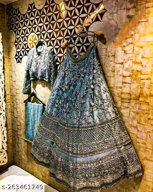 NEW FASTIVAL /WEDDING/PARTY WEAR LEHENGA