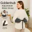 GoldenHub Baby Feeding Pillow with Head Support pillow | Velvet cover & inner cover Breastfeeding Pillow for Newborn | Microfiber Filling | Adjustable Belt | Multipurpose Baby Pillow for Tummy Time, Bottle Feeding, Flat Head Prevention