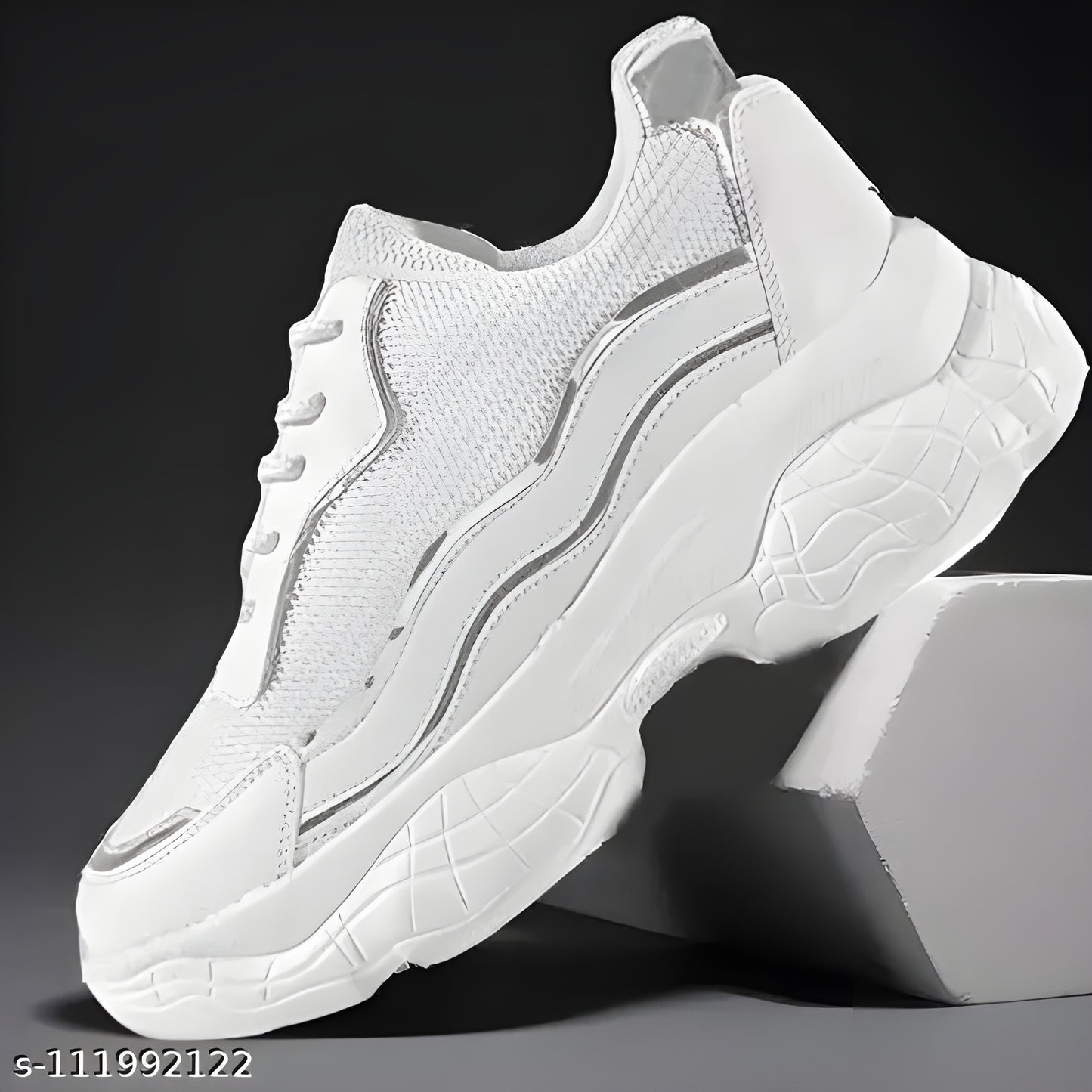 Women Attractive Fashionable White Casual Sports Shoes Sneakers