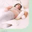 Ultra soft removeable cover pregnancy pillow