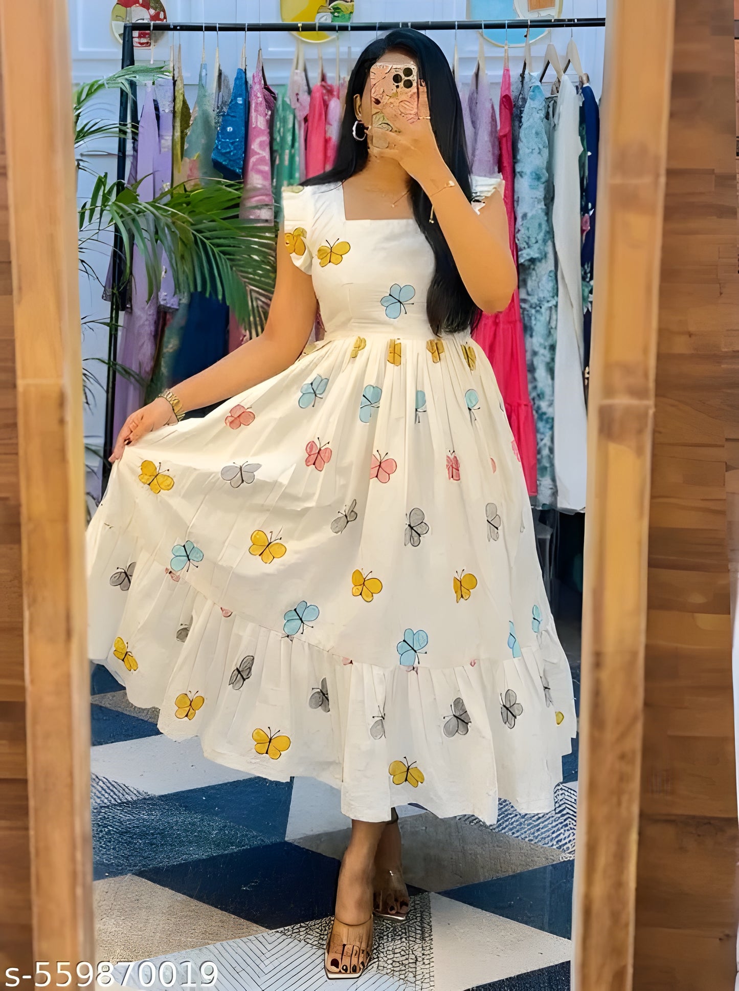Stylish Western Frock || Dress for Parties || Butterfly's Western Frock || Fancy Attire For Party || Girl's &amp; Women's Frock || #LAtest