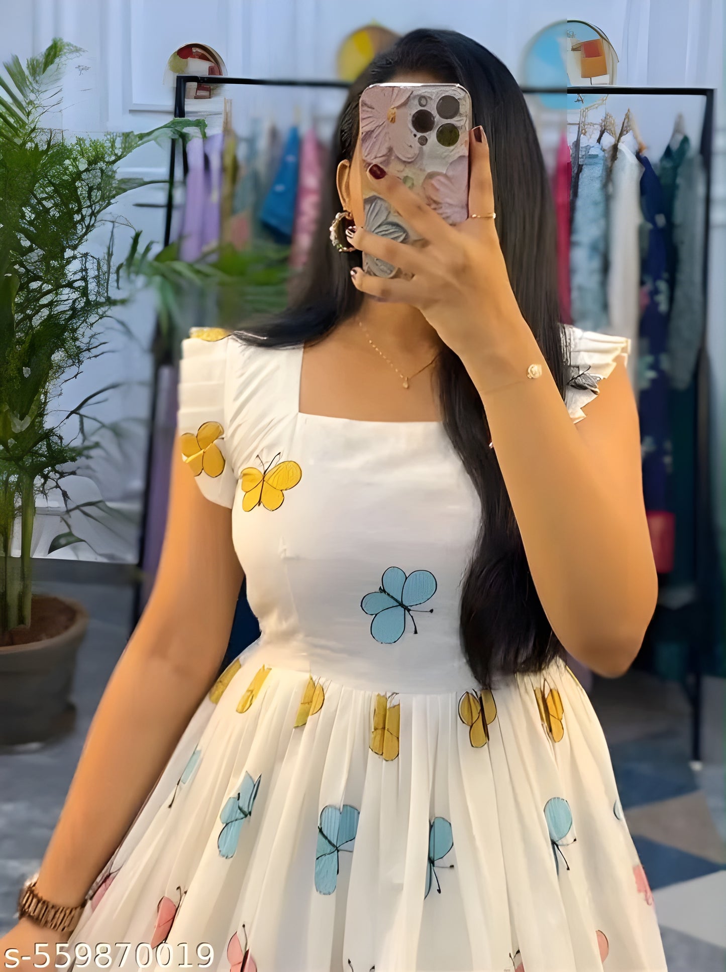 Stylish Western Frock || Dress for Parties || Butterfly's Western Frock || Fancy Attire For Party || Girl's &amp; Women's Frock || #LAtest