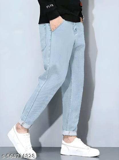 zara mens momfit ice blue