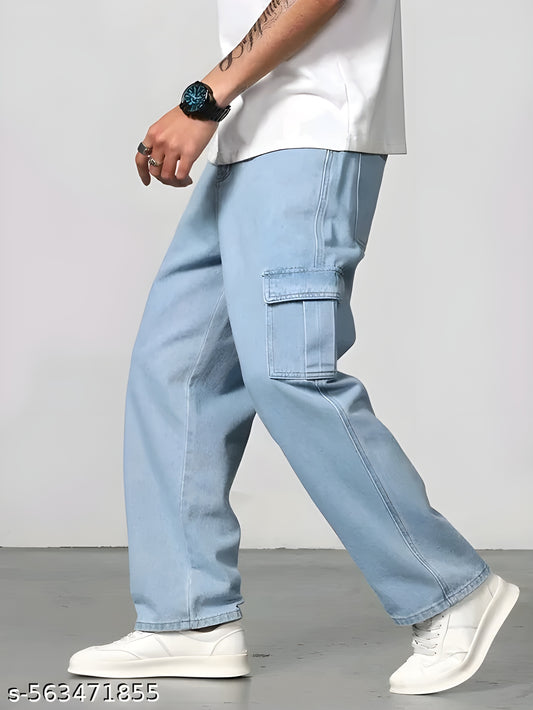 Mens baggy jeans,mens Cargo jeans,mens jeans, mens jeans by sk.