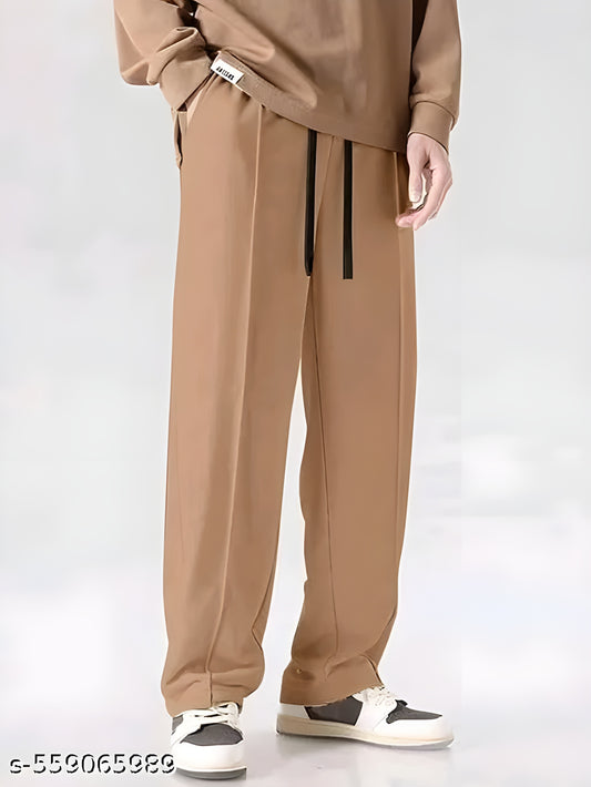 Men's Flared Trouser | Men's Loose Trouser | Comfortable Trouser For Men