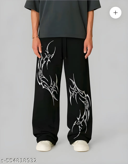 Glitsy Men's Lower Graphic printed Mutation Baggy Track Pant