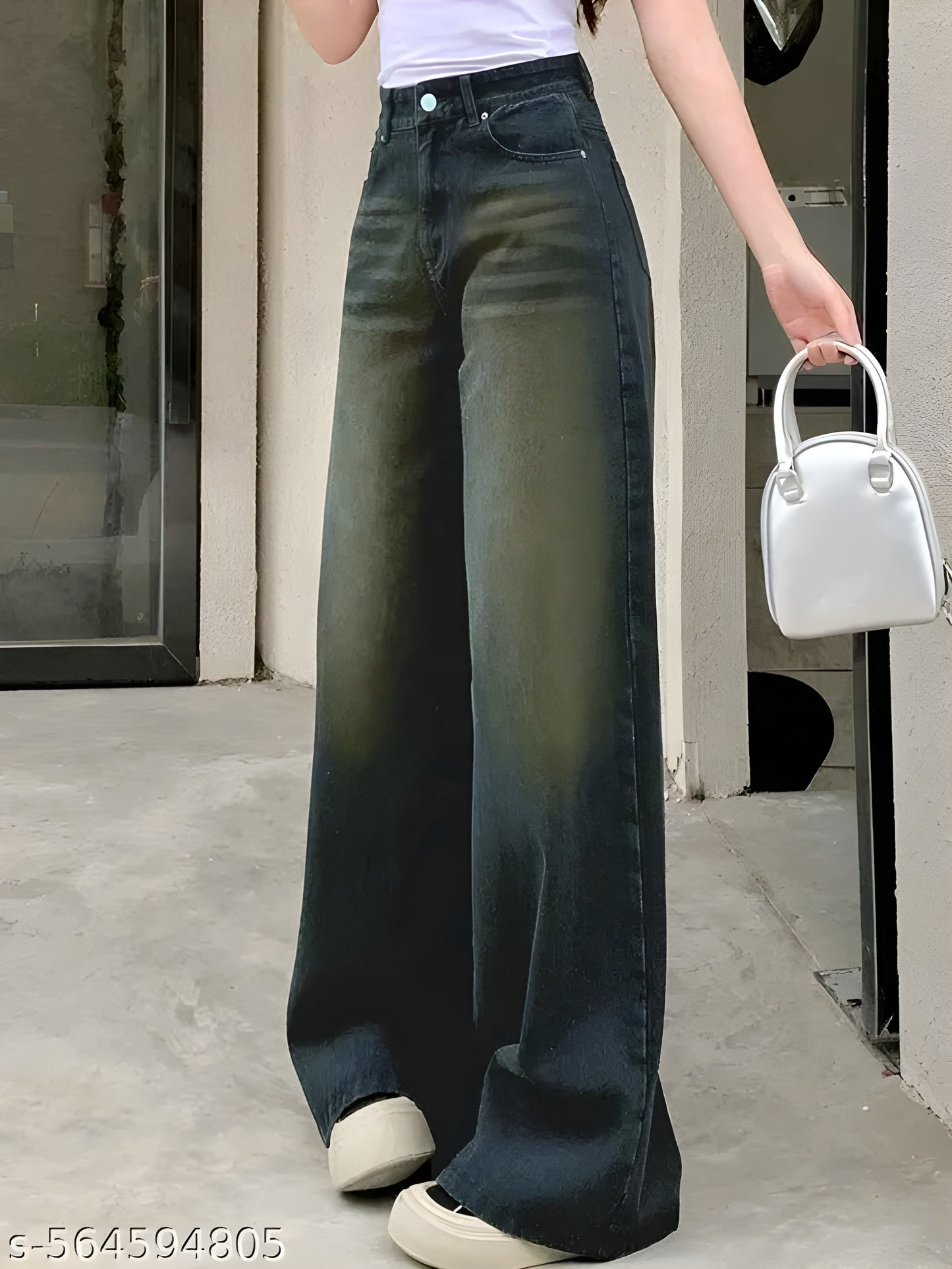 Whisker wide leg for womens