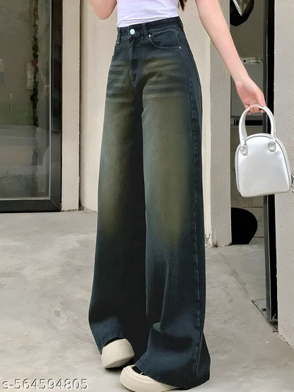 Whisker wide leg for womens