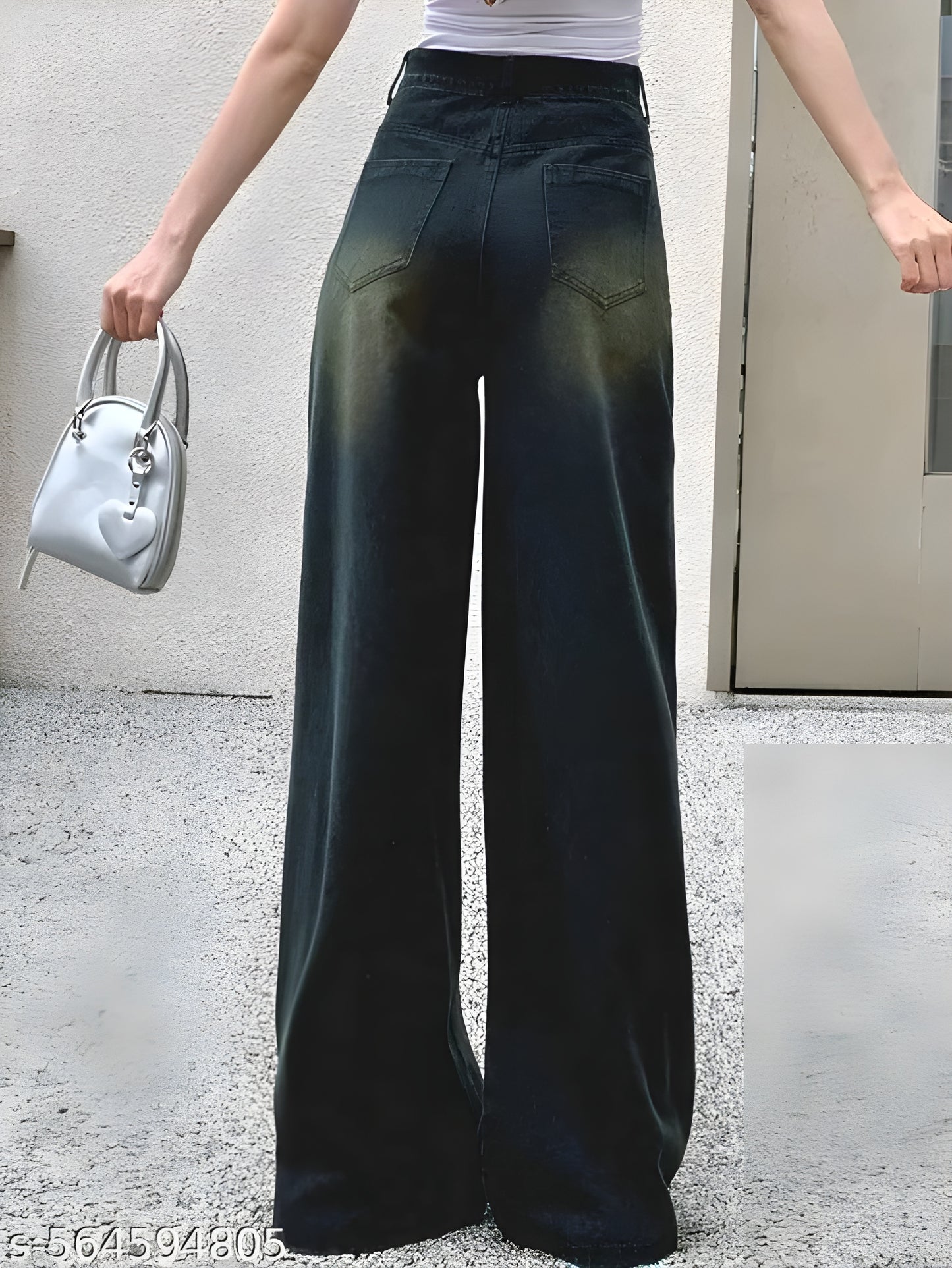 Whisker wide leg for womens