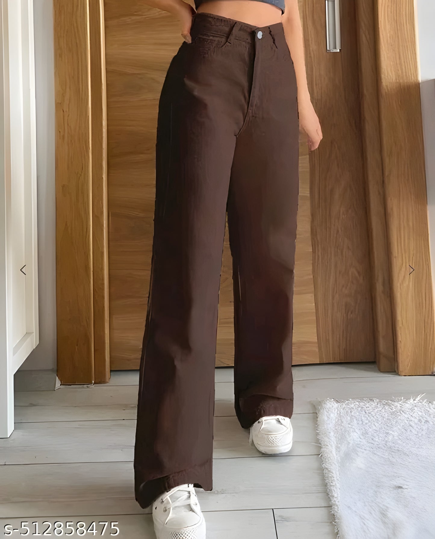 High-Waist Wide Leg Jeans for Women