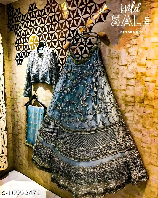 NEW FASTIVAL /WEDDING/PARTY WEAR LEHENGA