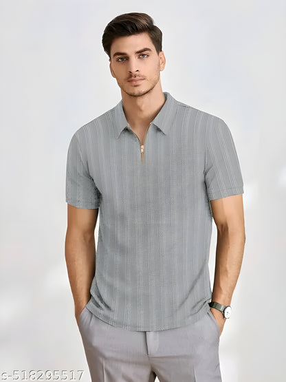 BURRMELLOW Men Fashion Polycotton T-Shirt