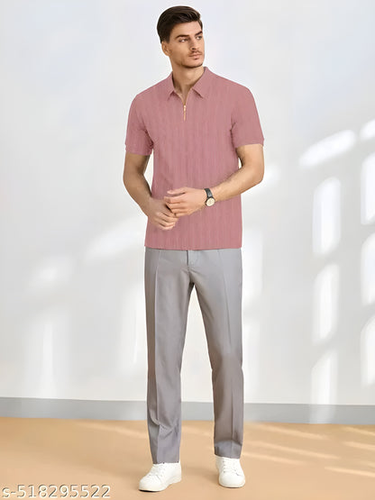 BURRMELLOW Men Fashion Polycotton T-Shirt