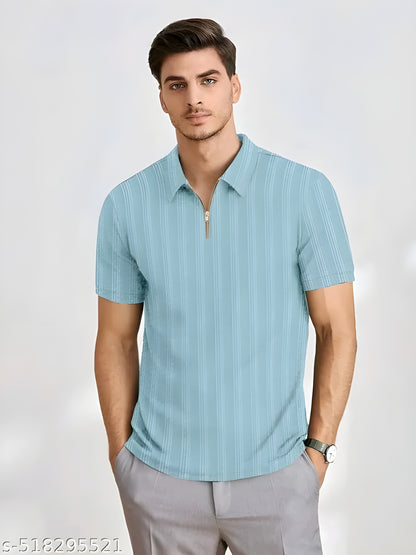 BURRMELLOW Men Fashion Polycotton T-Shirt