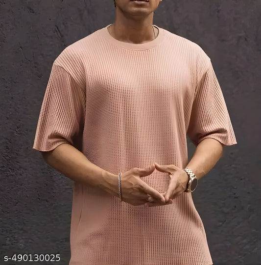 Cotton Men Blend Cotton Regular Tshirt