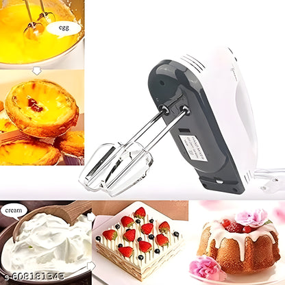 Electric Hand Mixer – 260W High-Speed Beater with 7-Speed Control