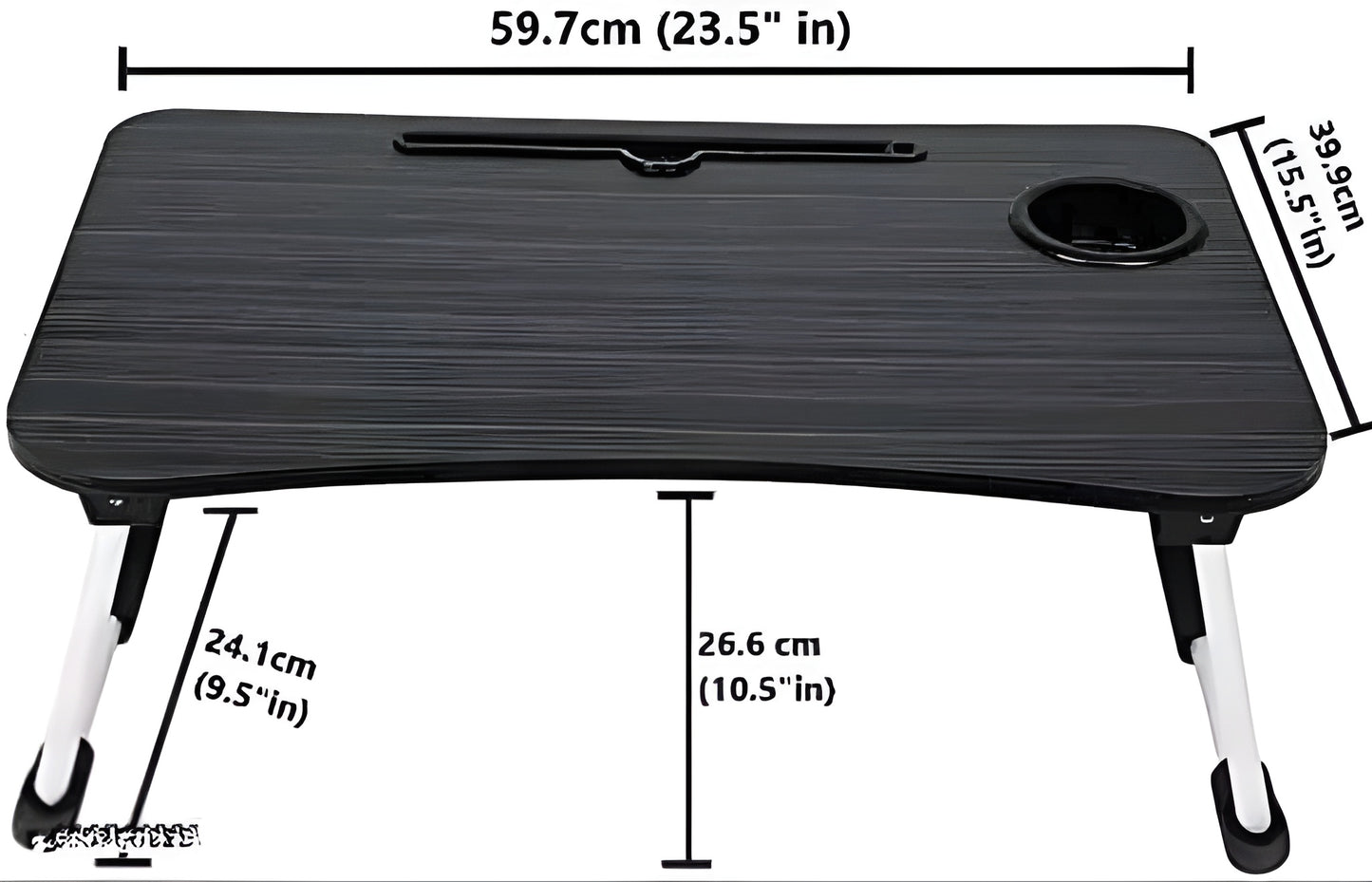 🛏️ Foldable &amp; Portable Study/Bed Table – Perfect for Home, Office &amp; School
