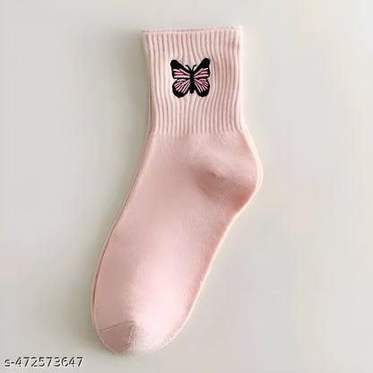 bahuzo — Trendy Ankle Length Socks for Girls &amp; Women (Combo of 5 Pairs)