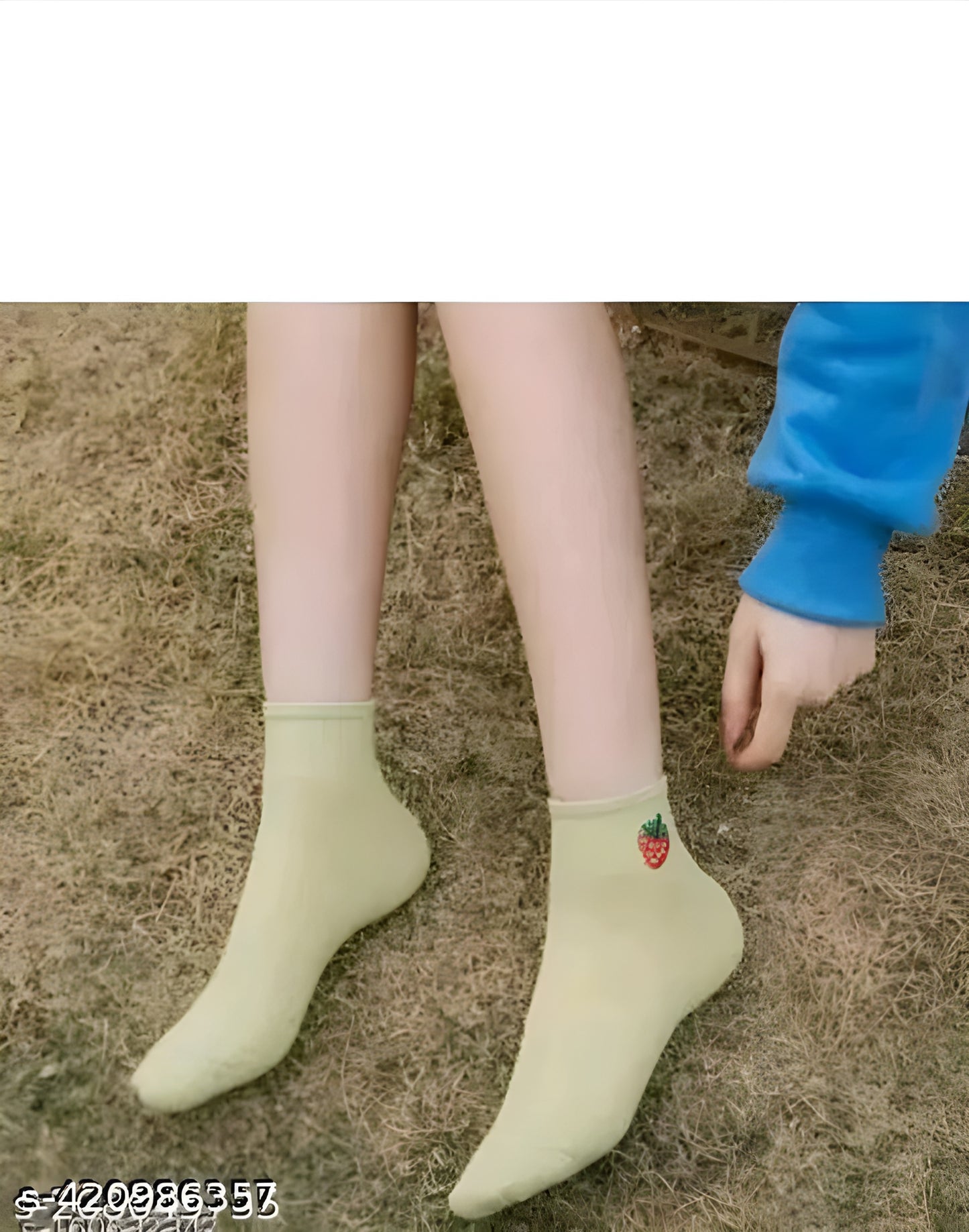 Hicode (5 Pair) Fashionable Latest Multicolor Women Ankle Socks