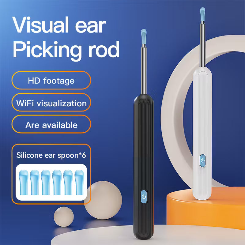 Smart Visual Ear Wax Cleaner (Wi-Fi Otoscope)