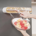 Magnetic Food Wrap Dispenser with Sliding Cutter