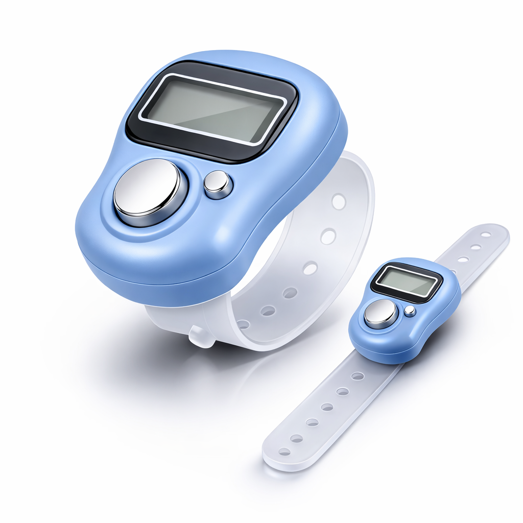 Raw Digital Electronic Mini Finger-Ring Tally Counter (Pack of 3)