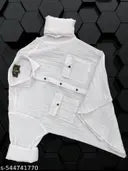 Men Primium &amp; Stylish Popcorn Shirt With Double Pocket