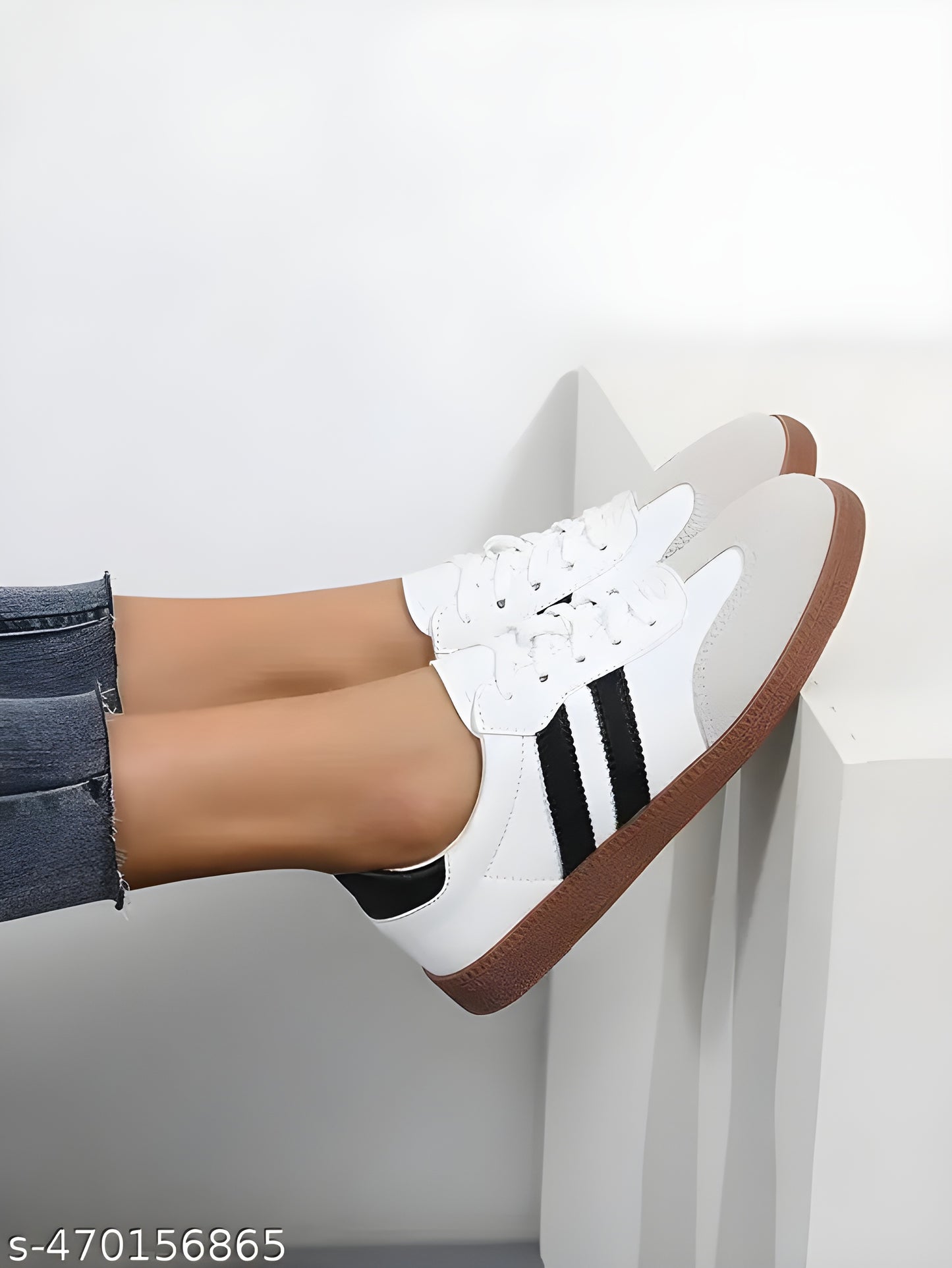 Layasa New Flat Women's Stylish Casual Sports Sneakers | Walking Snekers Shoes | Partywear Sneakers | Running Sneakers For Women's and Girl