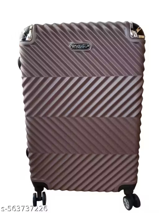 Classy Latest Men Women Fancy Modern Suitcase Trendy Hand Bags Trolly Bags with Wheels pack of 1 cheapest rate
