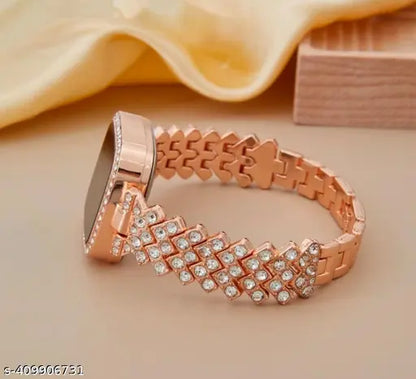 &nputhak rose gold digital girls watch