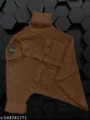 Men Primium &amp; Stylish Popcorn Shirt With Double Pocket